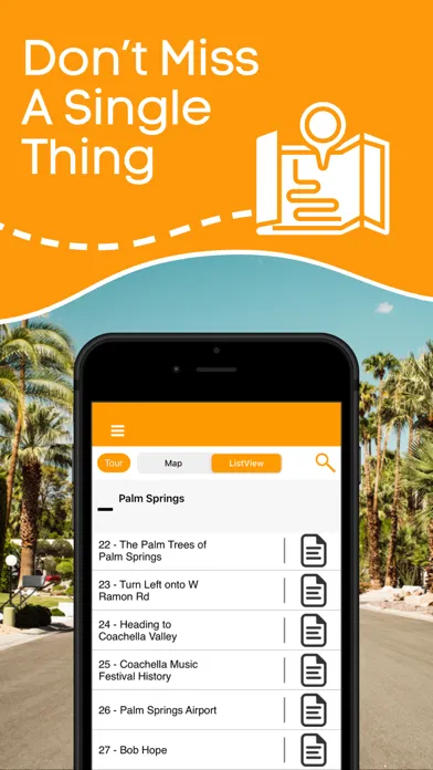 Скриншоты Palm Springs Audio Tour Guide