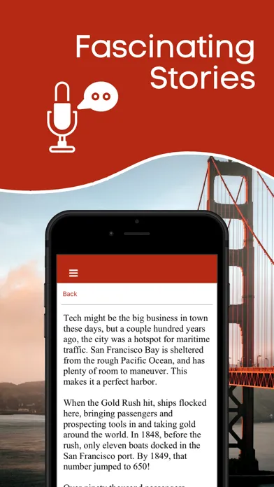 San Francisco Driving GPS Tour Screenshots