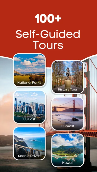 San Francisco Driving GPS Tour Screenshots