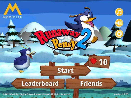 Capturas de pantalla de Runaway Pengy 2 iPad 