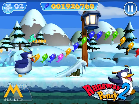 Capturas de pantalla de Runaway Pengy 2 iPad 