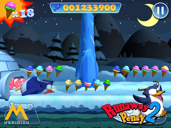 Capturas de pantalla de Runaway Pengy 2 iPad 