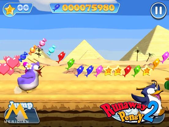 Capturas de pantalla de Runaway Pengy 2 iPad 