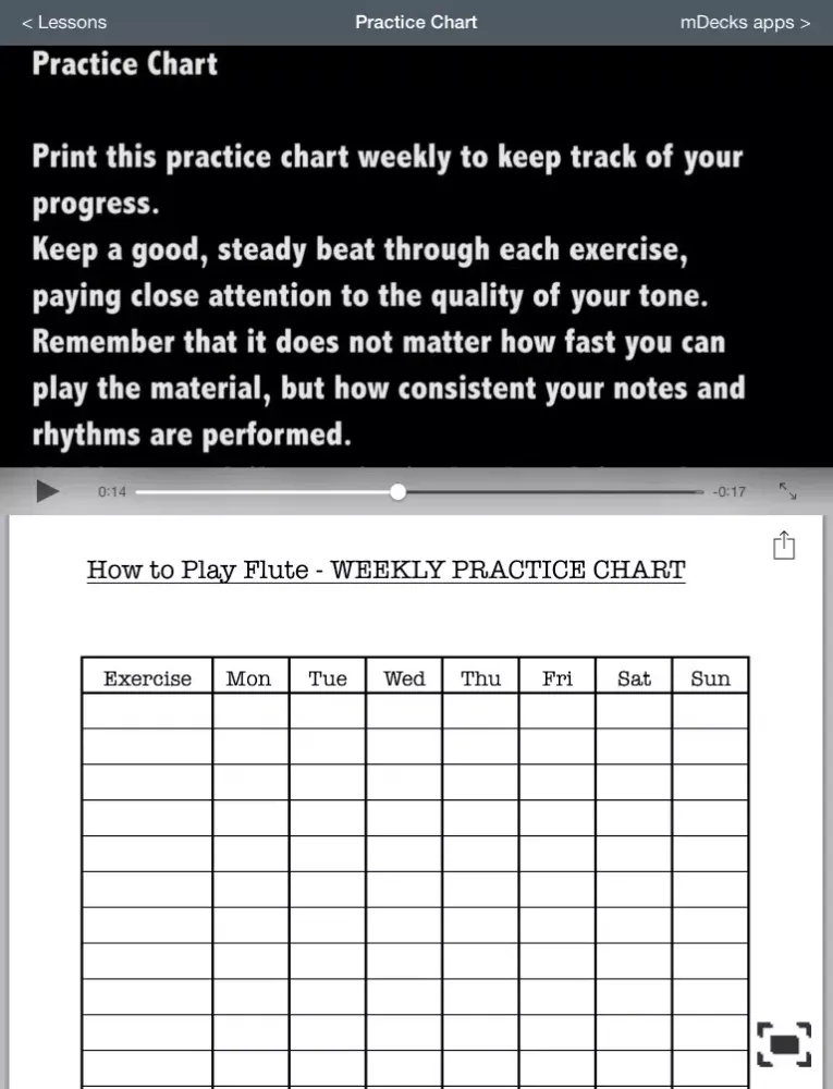 Ảnh chụp màn hình của How to Play Flute by Mario Cerra Vol. 1 iPad 