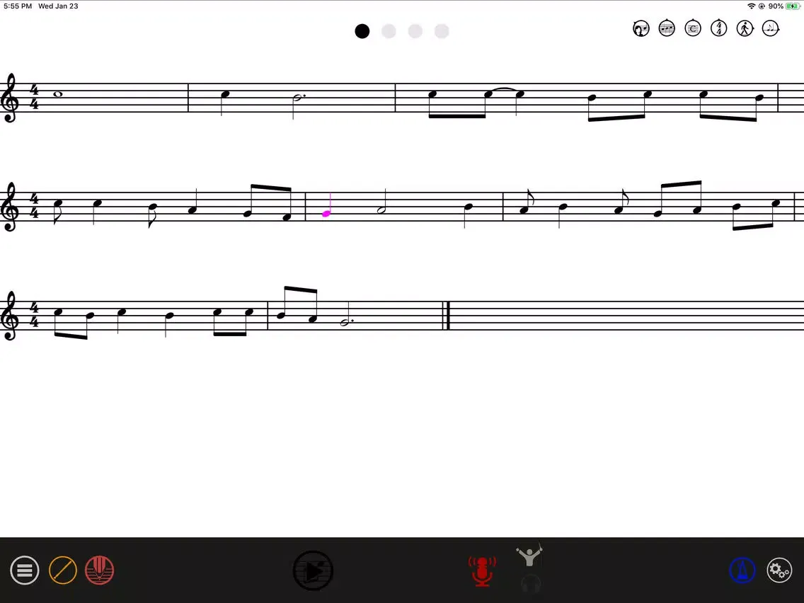 See Music (Sight-Reading) iPad  سکرین شاٹس