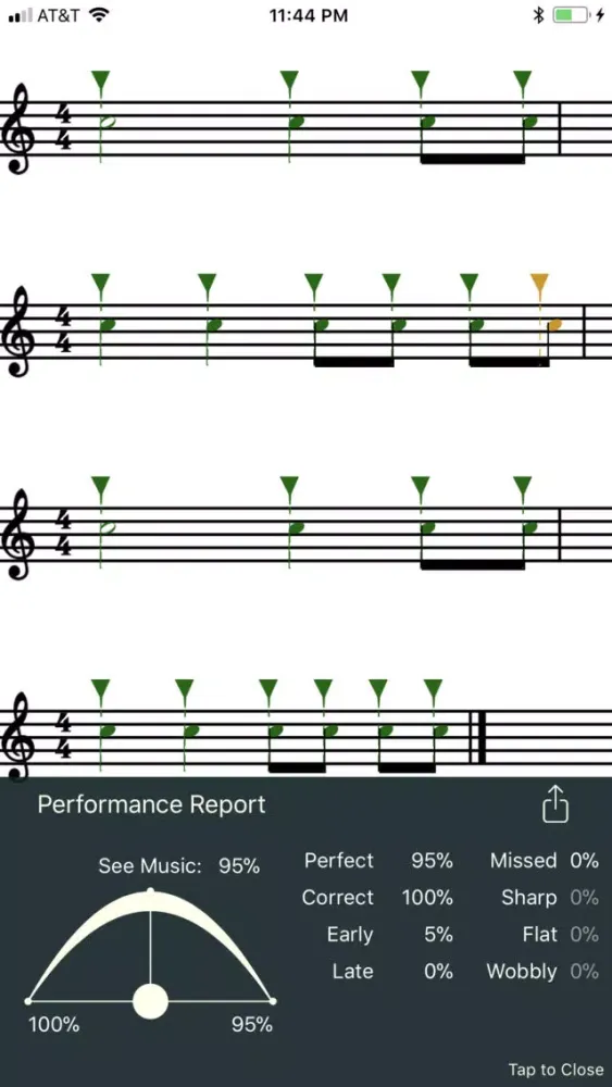 See Music (Sight-Reading) سکرین شاٹس