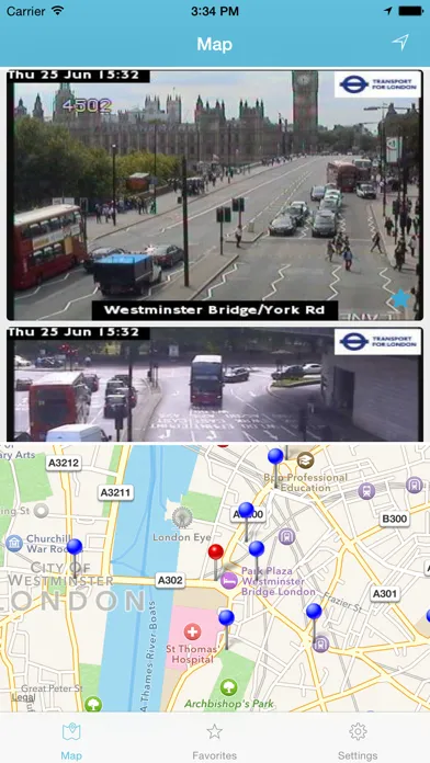 Traffic Cameras London स्क्रीनशॉट