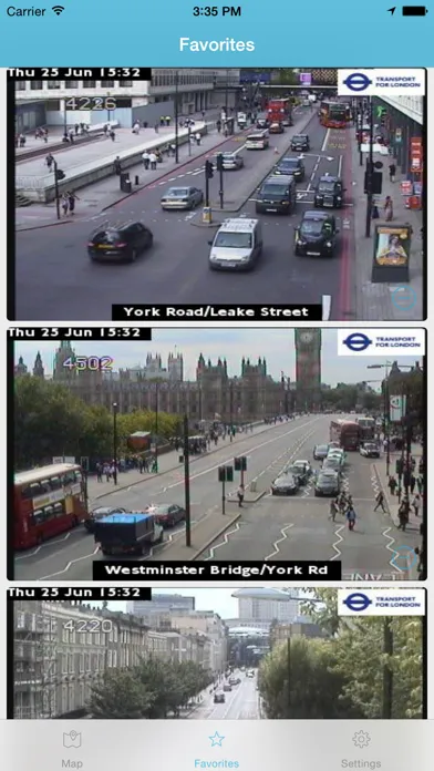 Traffic Cameras London स्क्रीनशॉट