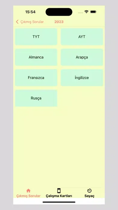 TYT AYT Çıkmış Sorular應用截圖