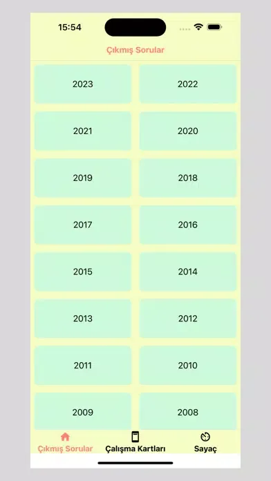TYT AYT Çıkmış Sorular應用截圖