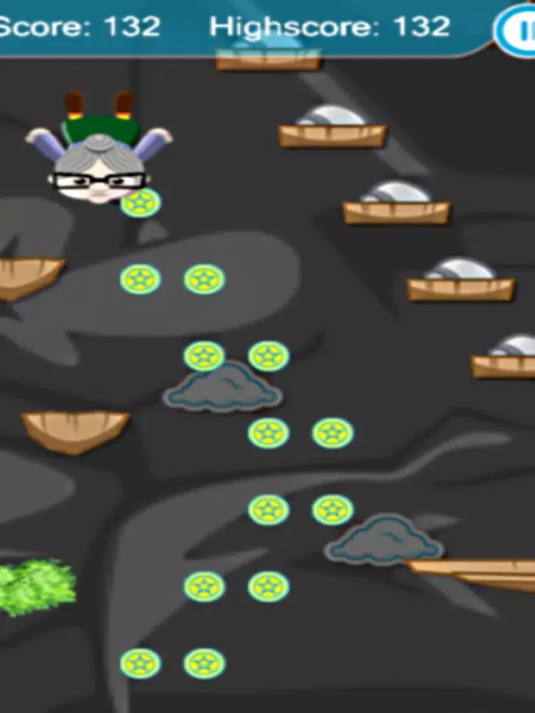 Captures d'écran de Super Granny Free Fall HD iPad 