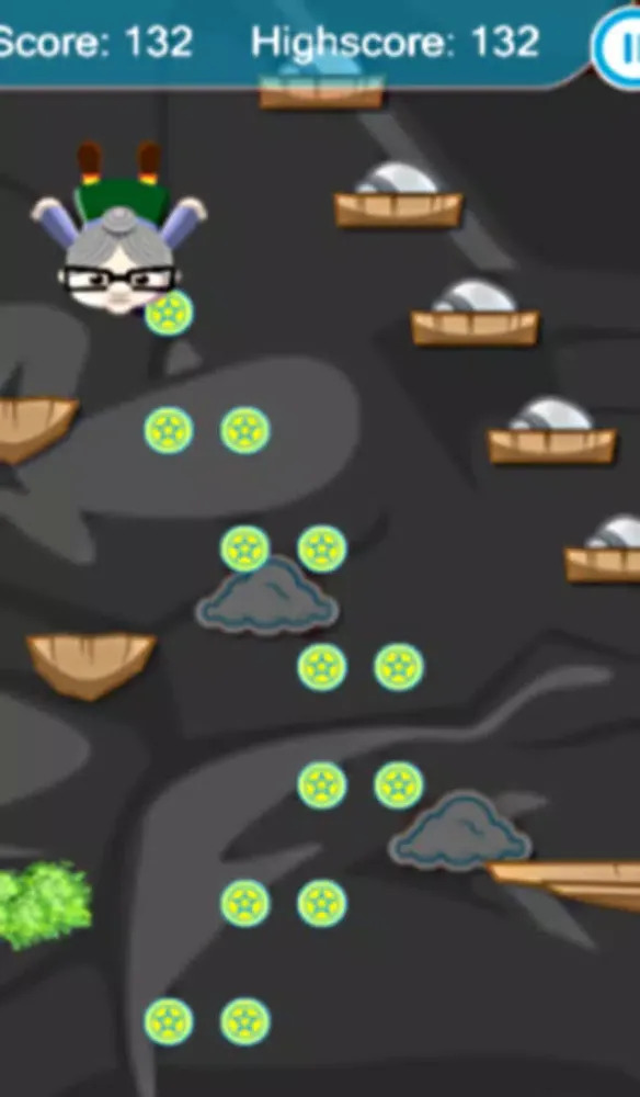 Captures d'écran de Super Granny Free Fall HD