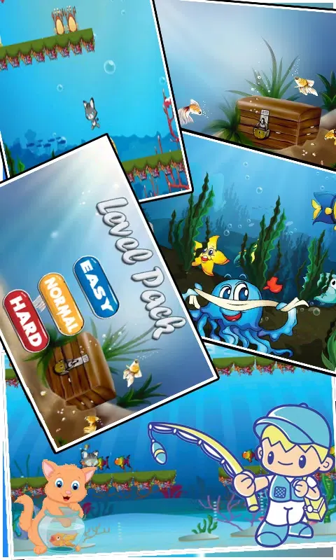 ketty World: Fishing Lep's sea Screenshots