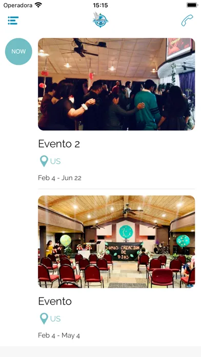 Capturas de pantalla de Ministerios Manantial de Vida