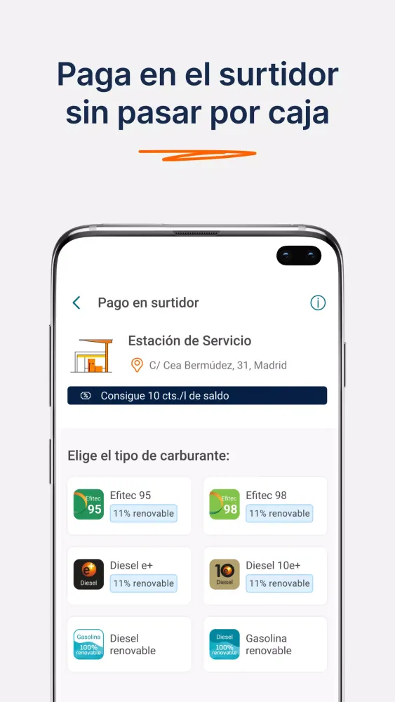 Screenshot di Waylet. Pagos con el móvil