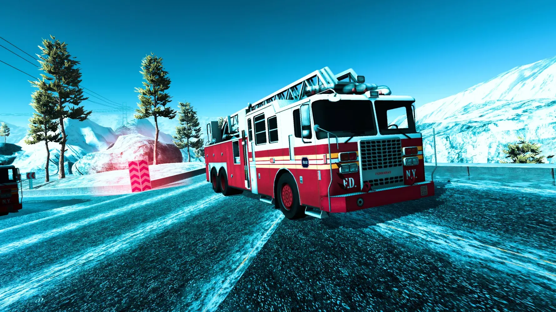 Screenshot di Fire Truck Racer