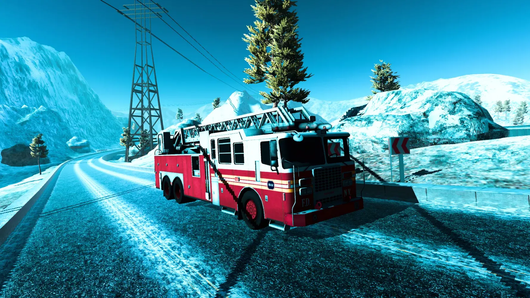 Screenshot di Fire Truck Racer