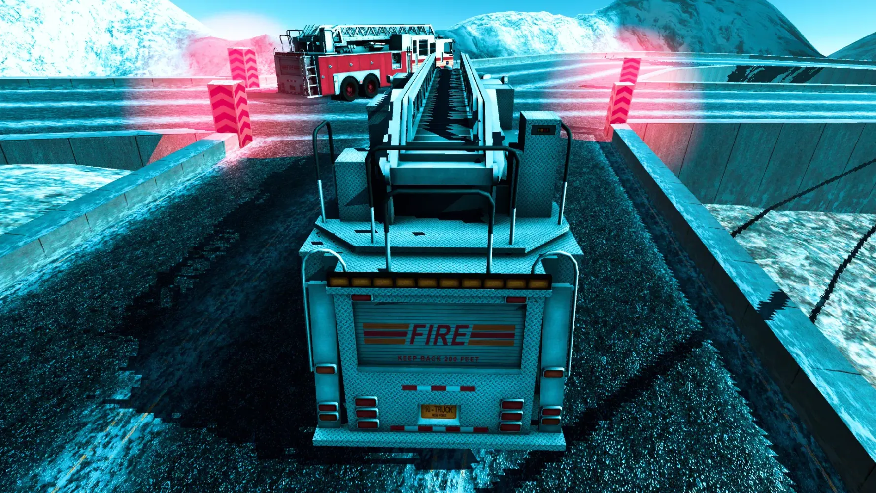 Screenshot di Fire Truck Racer