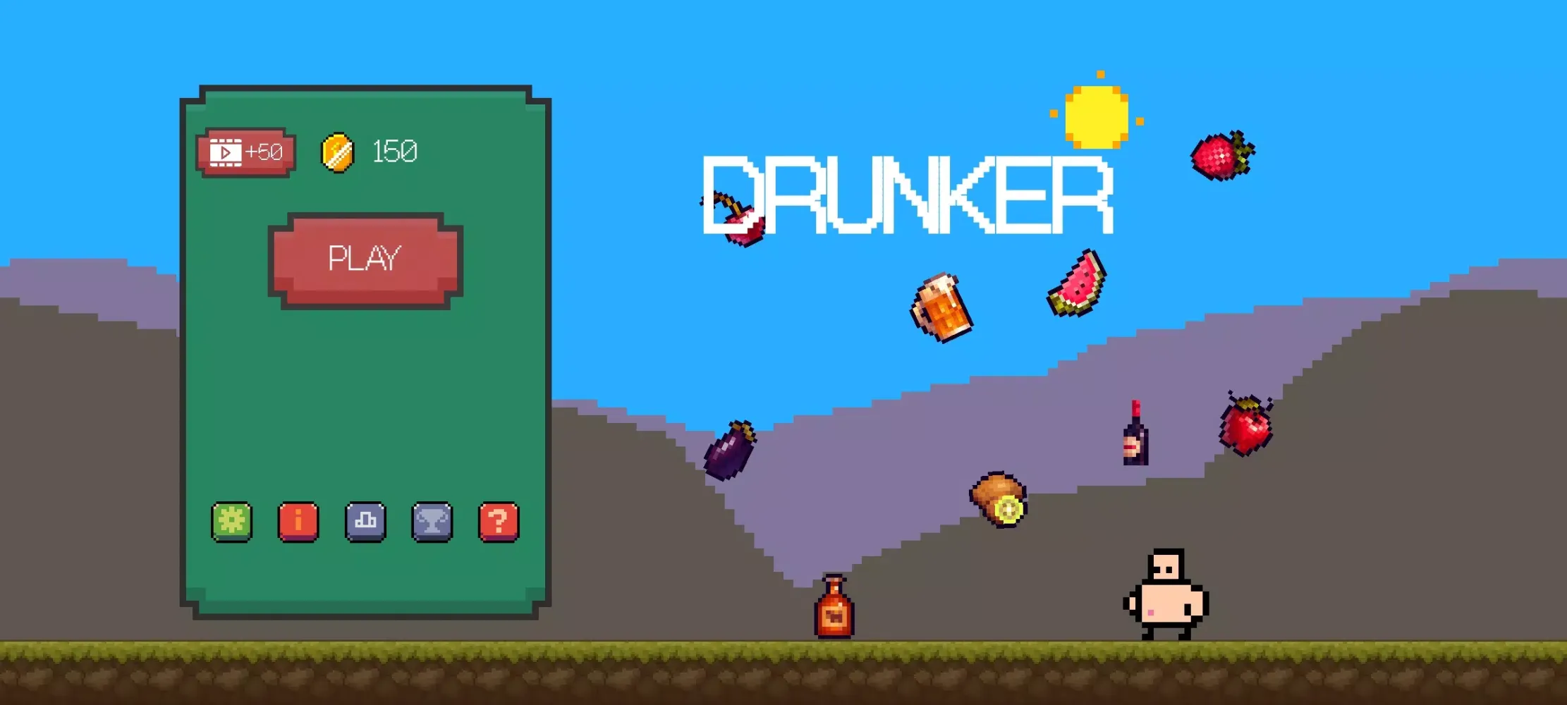 Tangkapan layar Drunker