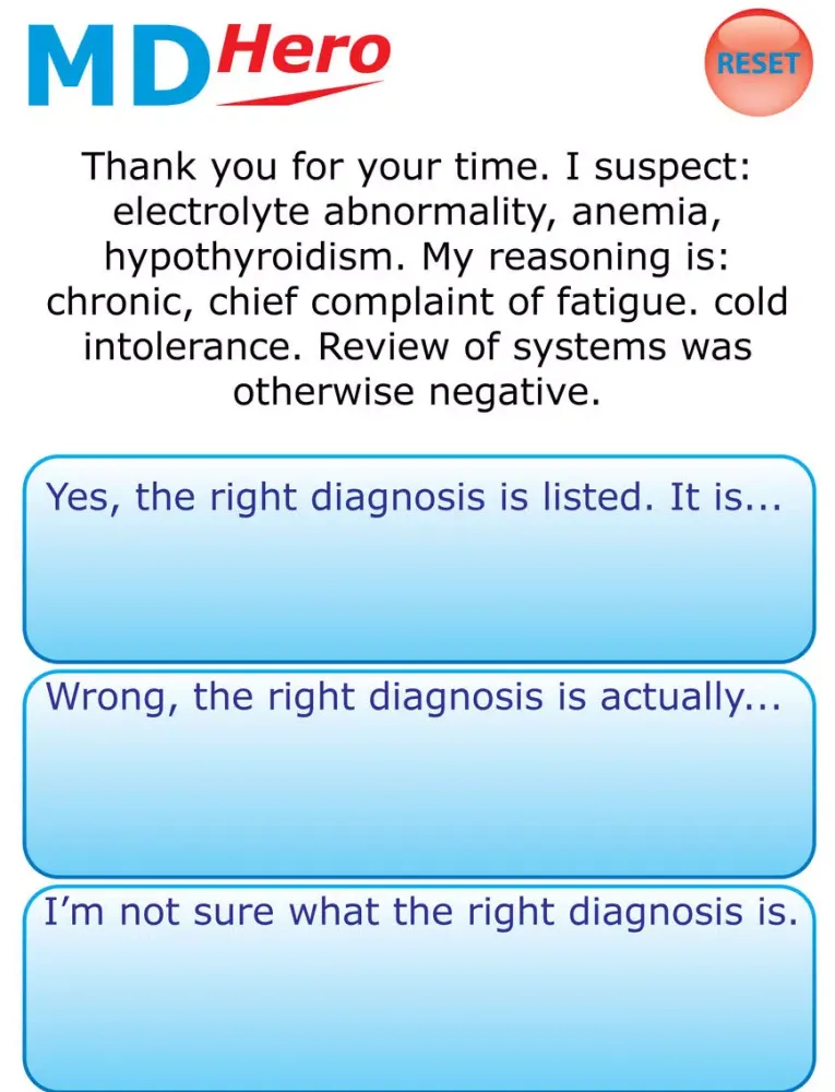 Ảnh chụp màn hình của AI Doctor iPad 