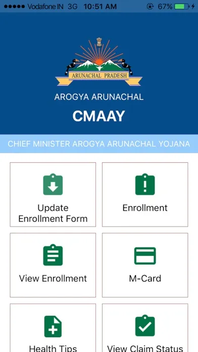 Скриншоты Arogya Arunachal
