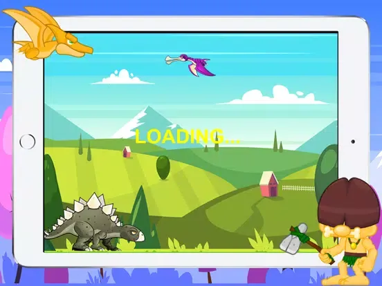 صور Games stegosaurus runner in park for kids iPad 