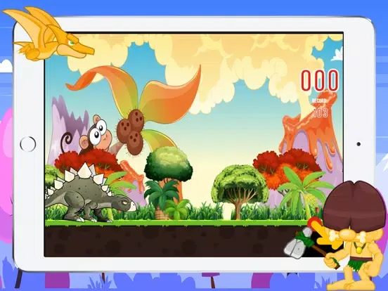 صور Games stegosaurus runner in park for kids iPad 