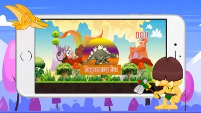 صور Games stegosaurus runner in park for kids