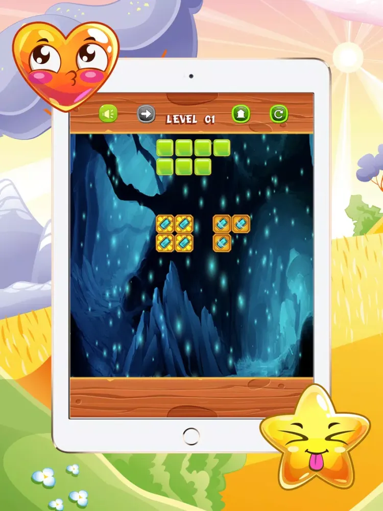 Скриншоты Jewelish Block Puzzle iPad 