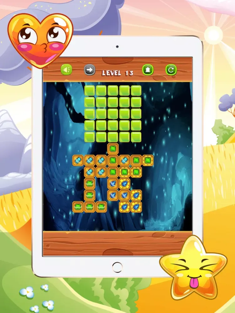 Скриншоты Jewelish Block Puzzle iPad 