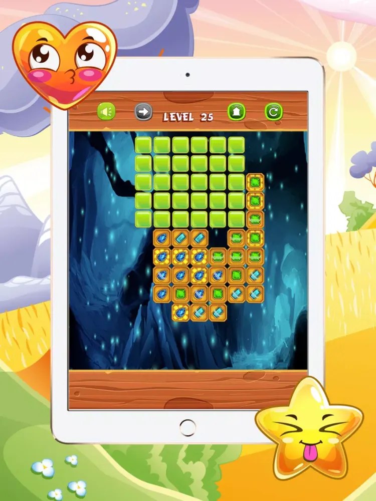 Скриншоты Jewelish Block Puzzle iPad 