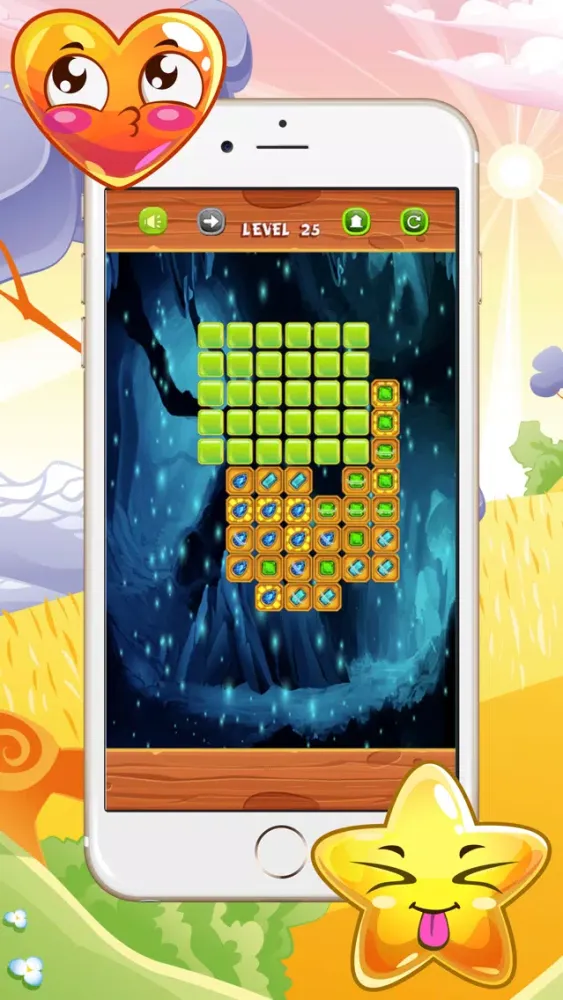 Скриншоты Jewelish Block Puzzle