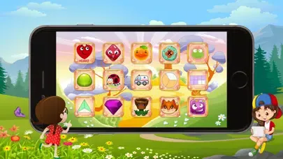 ภาพหน้าจอของ Smart kids game shape matching