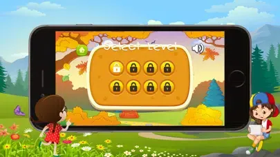 ภาพหน้าจอของ Smart kids game shape matching