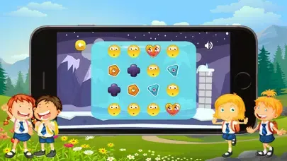 ภาพหน้าจอของ Smart kids game shape matching