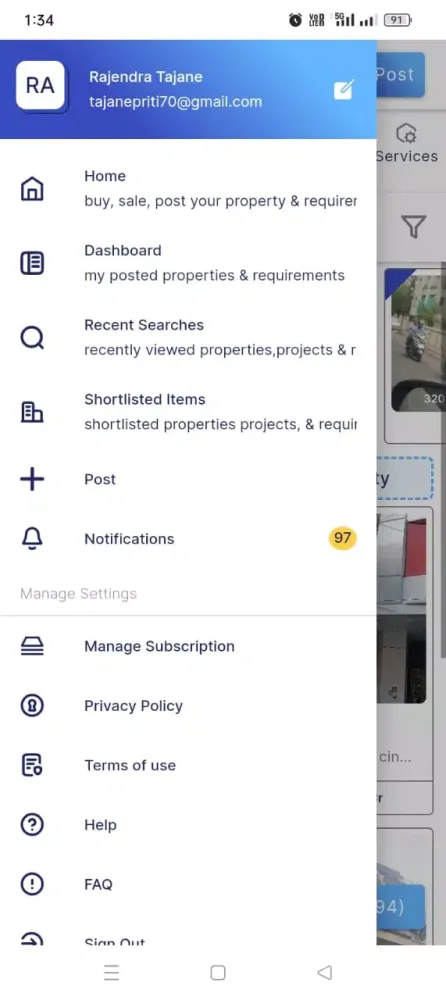 Zrzuty ekranu Property On Location Buy/Sell