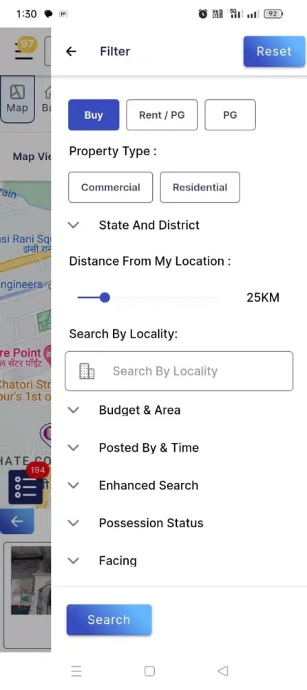 Zrzuty ekranu Property On Location Buy/Sell