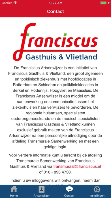 ภาพหน้าจอของ Franciscus Artsenwijzer