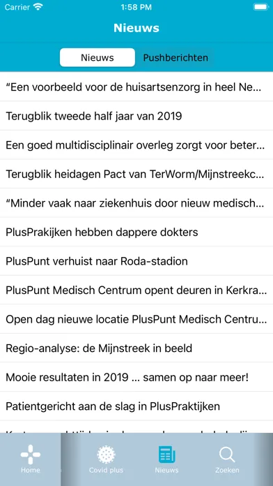 Zrzuty ekranu HOZL Werkafspraken
