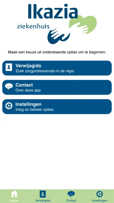 Tangkapan skrin Verwijsgids Ikazia