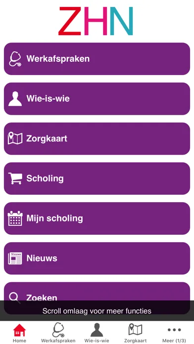 Screenshot di ZorgApp ZHN