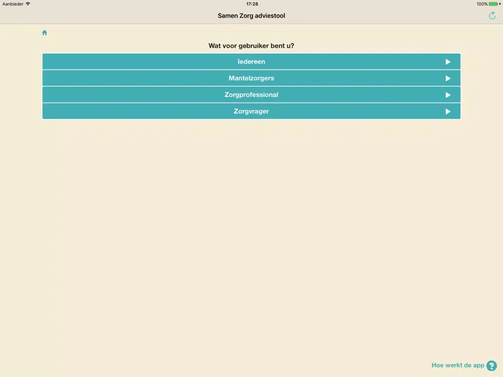 Capturas de pantalla de SamenZorg iPad 