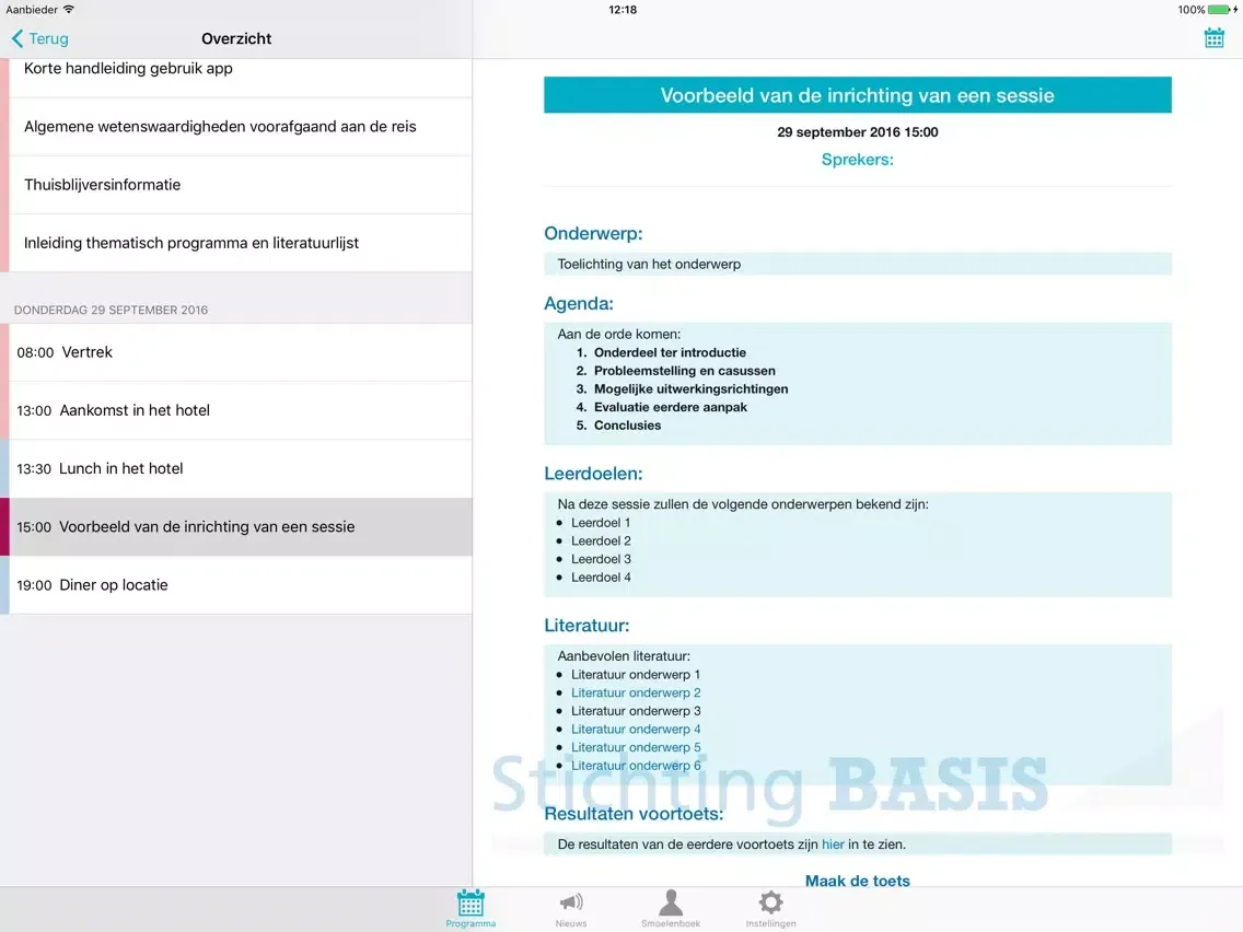 تصاویر Nascholing MCC Omnes iPad 
