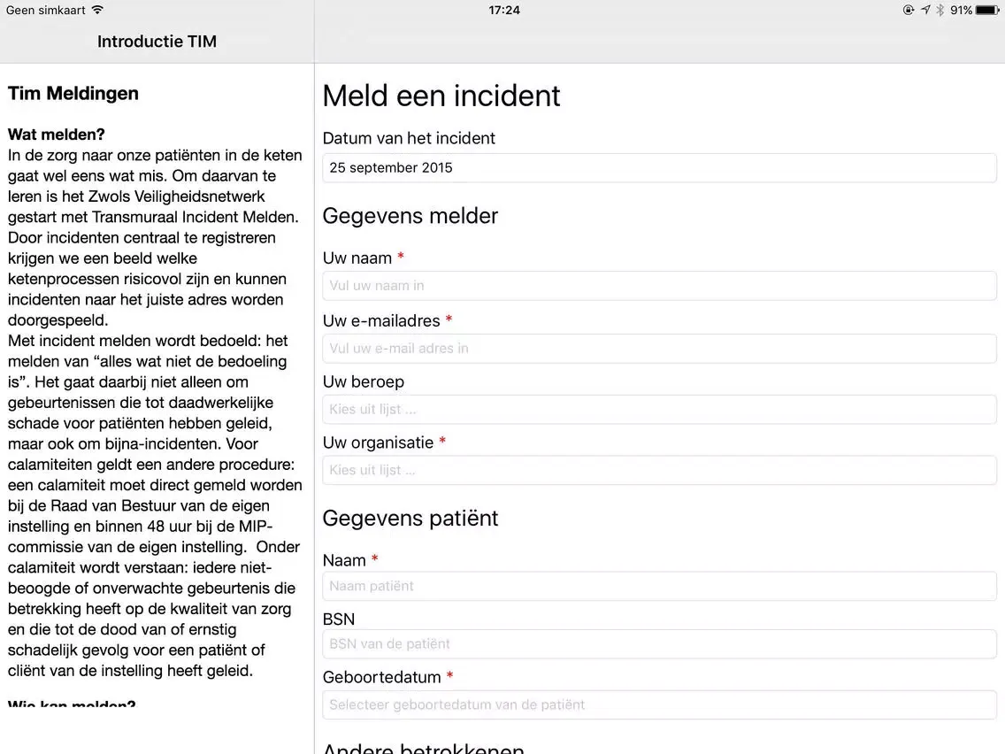 TIM ZVN iPad  سکرین شاٹس