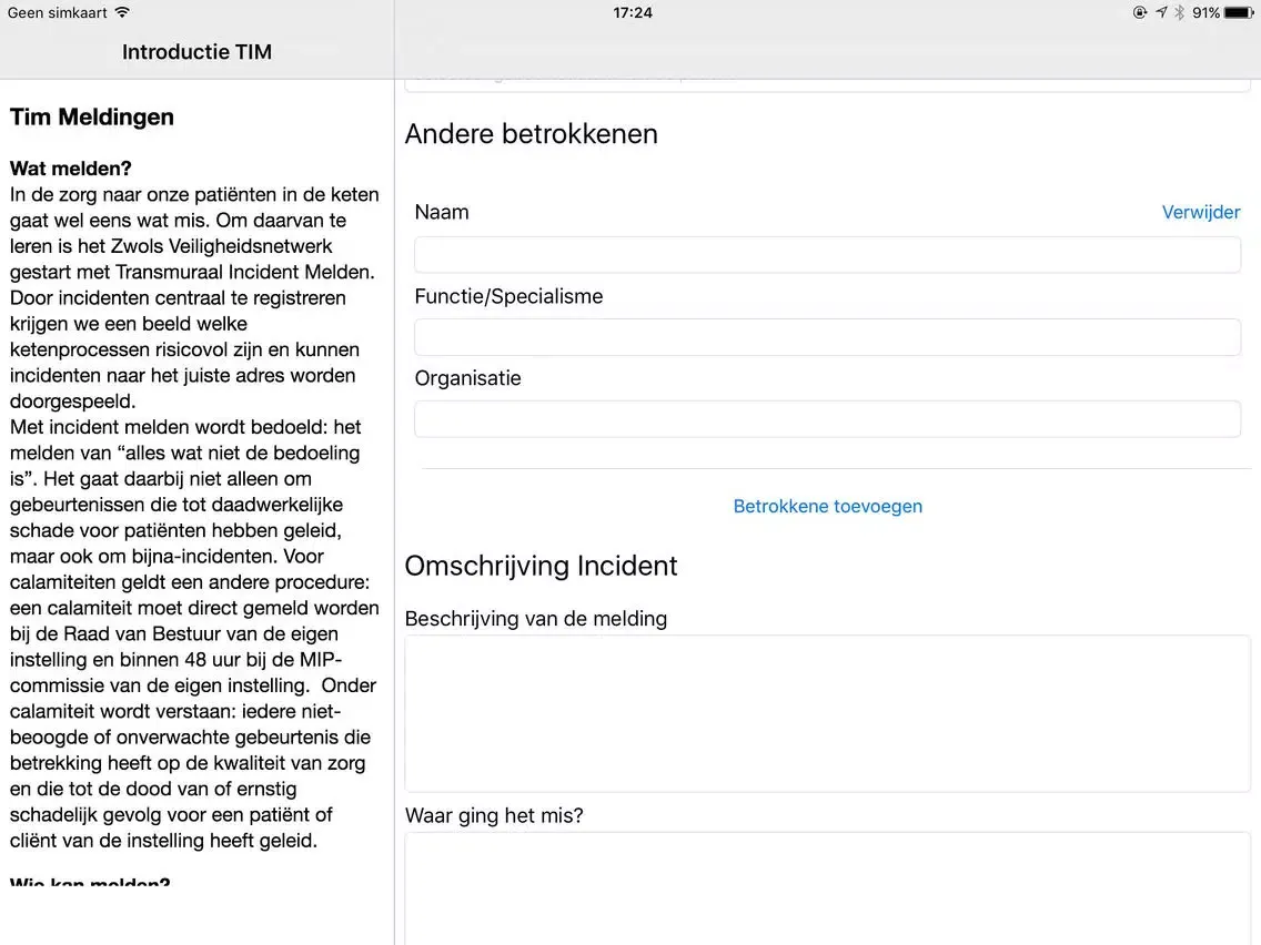 TIM ZVN iPad  سکرین شاٹس