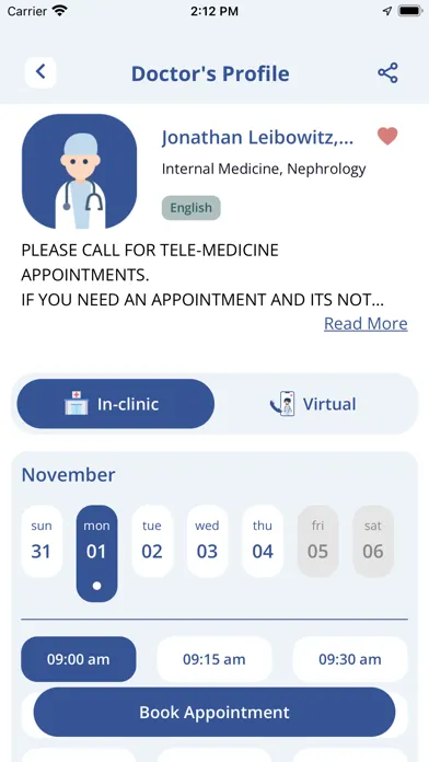 iClinicHealth স্ক্রিনশট