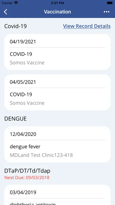 iClinicHealth স্ক্রিনশট