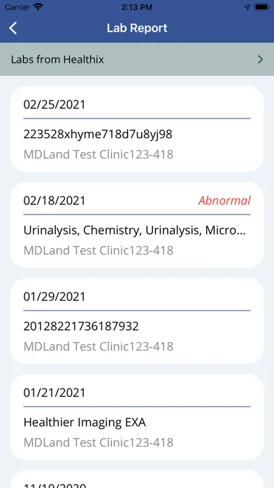iClinicHealth স্ক্রিনশট