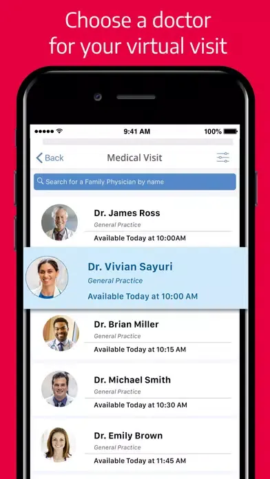 Ảnh chụp màn hình của GHC Care OnDemand