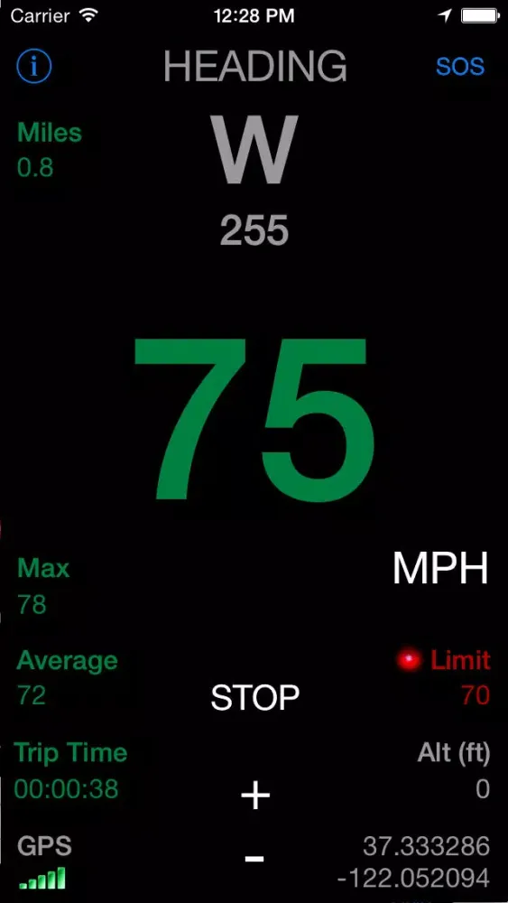 Capturas de pantalla de Trip Data - Speedometer and Trip Computer